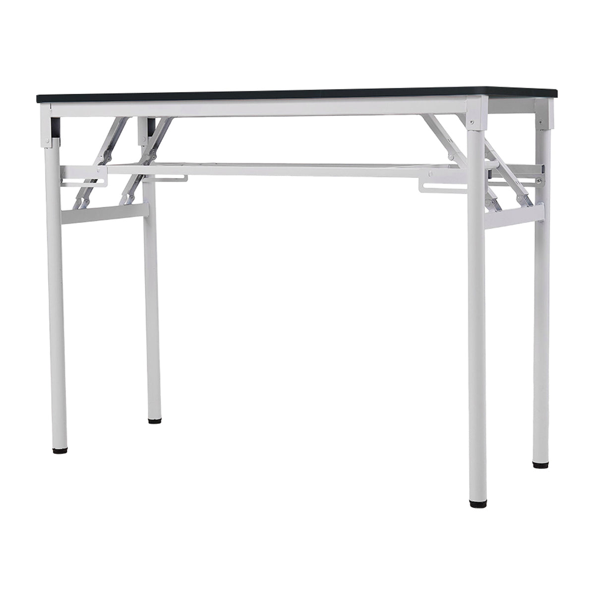Folding Office Desk with Adjustable Foot Pads