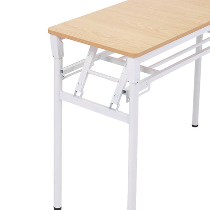 Folding Office Desk with Adjustable Foot Pads