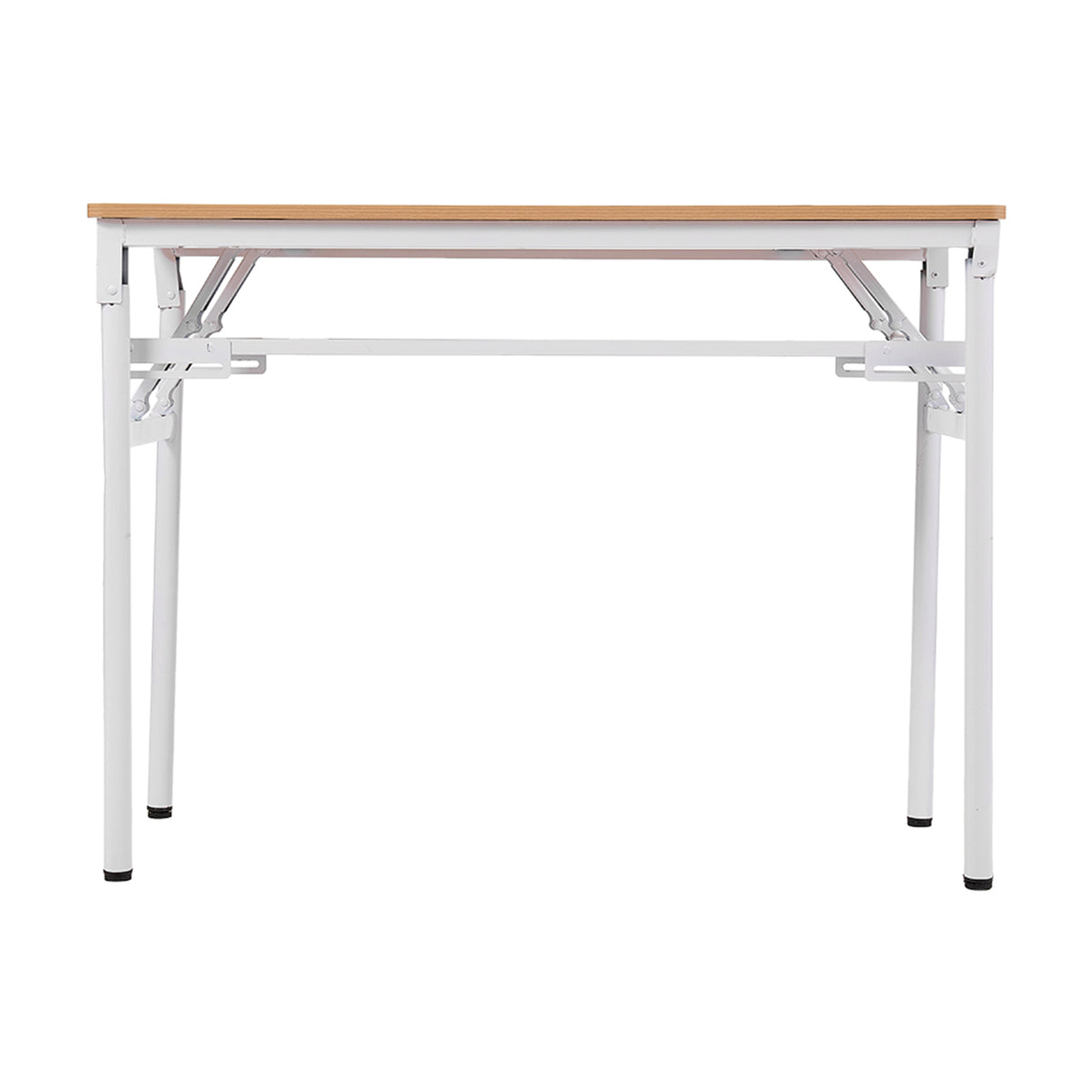 Folding Office Desk with Adjustable Foot Pads