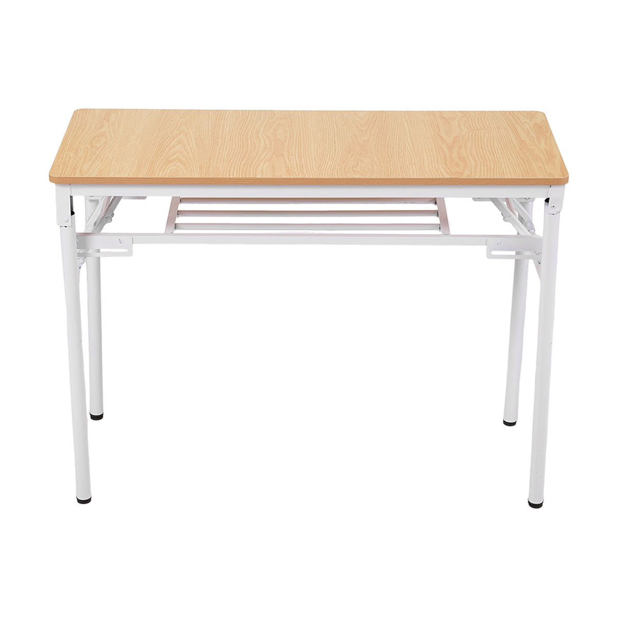 Folding Office Desk with Adjustable Foot Pads