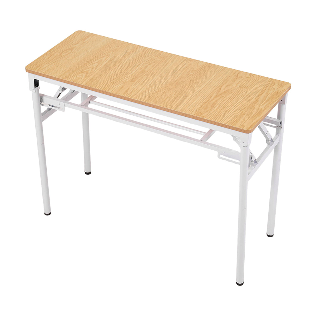 Folding Office Desk with Adjustable Foot Pads