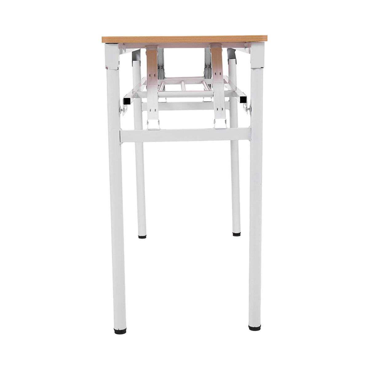Folding Office Desk with Adjustable Foot Pads