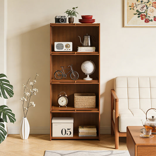 Multipurpose Freestanding Bookcase Storage Cabinet