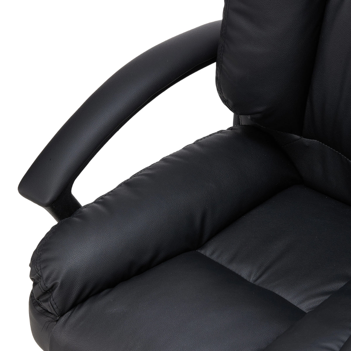 Height-Adjustable Reclining Office Chair
