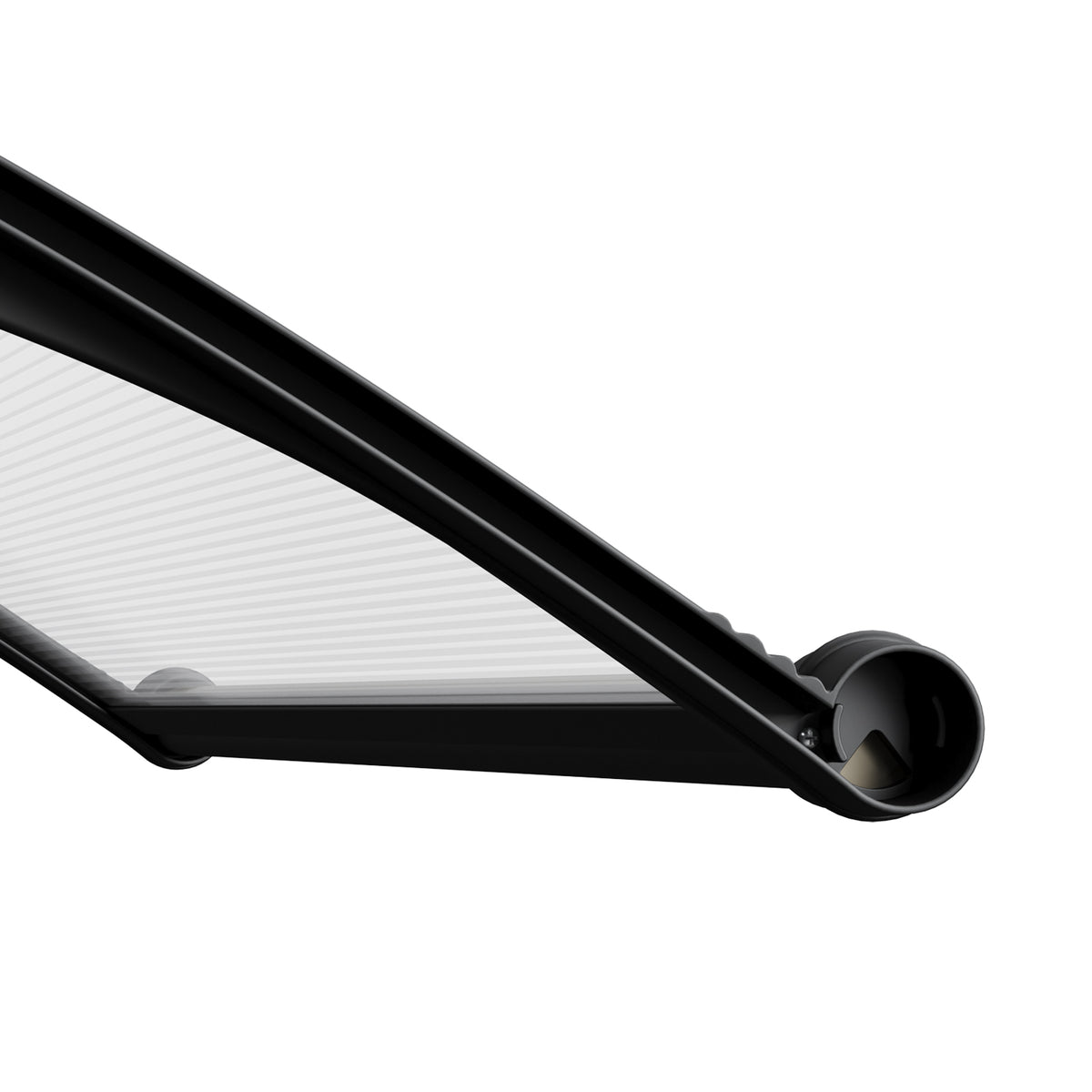 Outdoor Door Canopy Window Awning with Drainage Channel