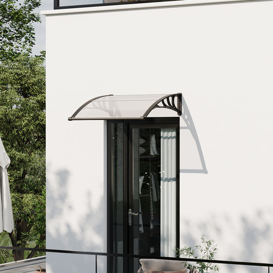 Outdoor Door Canopy Window Awning with Drainage Channel