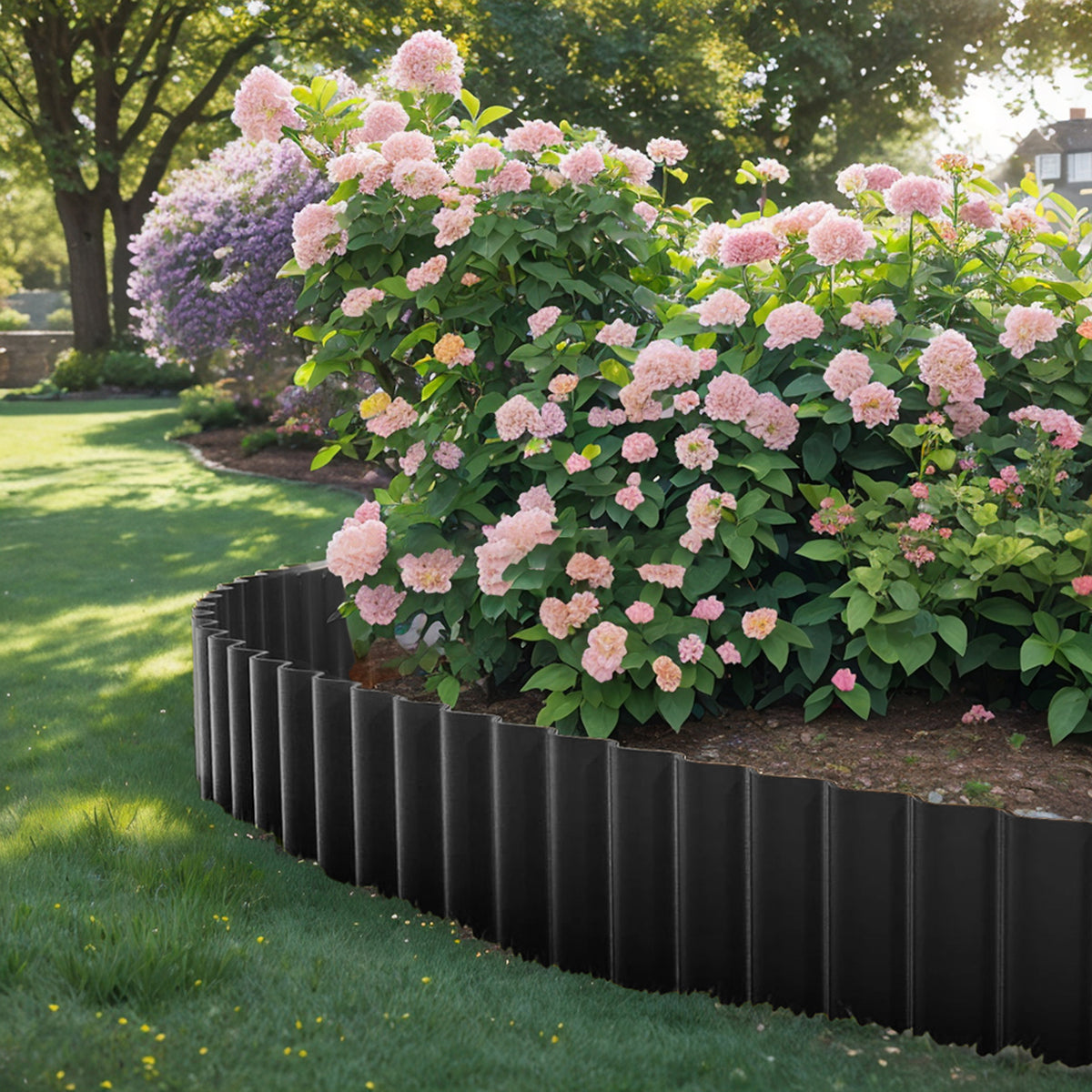 Corrugated Metal Garden Edging