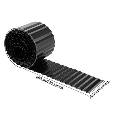 Corrugated Metal Garden Edging