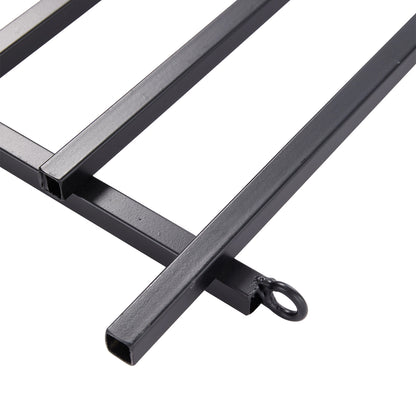 5-Pack Decorative Metal Garden Fence Panels