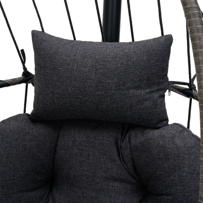 Swing Hanging Egg Chair with Cushion and Headrest