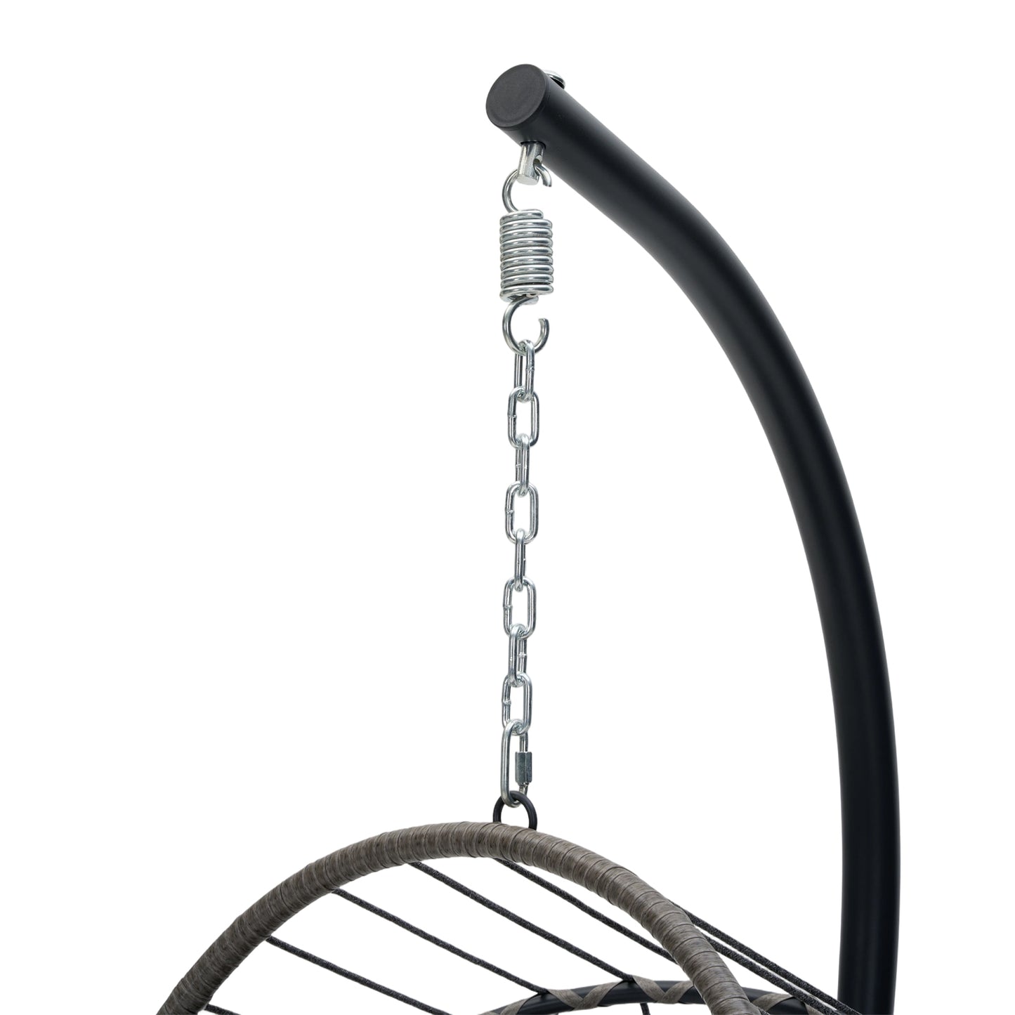Swing Hanging Egg Chair with Cushion and Headrest