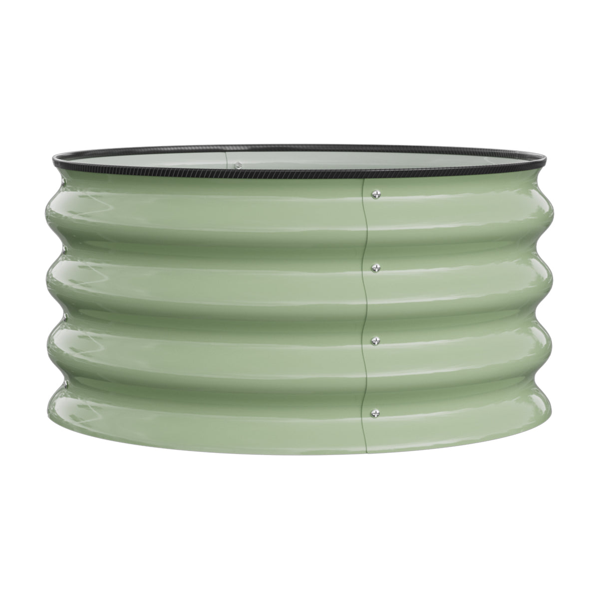 Round Metal Raised Garden Bed