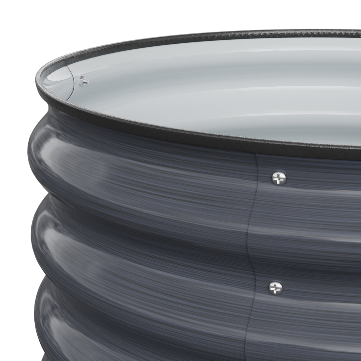 Round Metal Raised Garden Bed