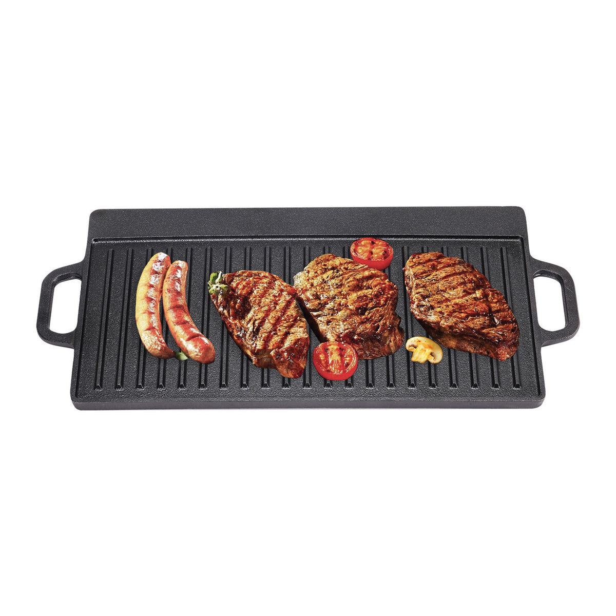 Cast-Iron Reversible Griddle Pan