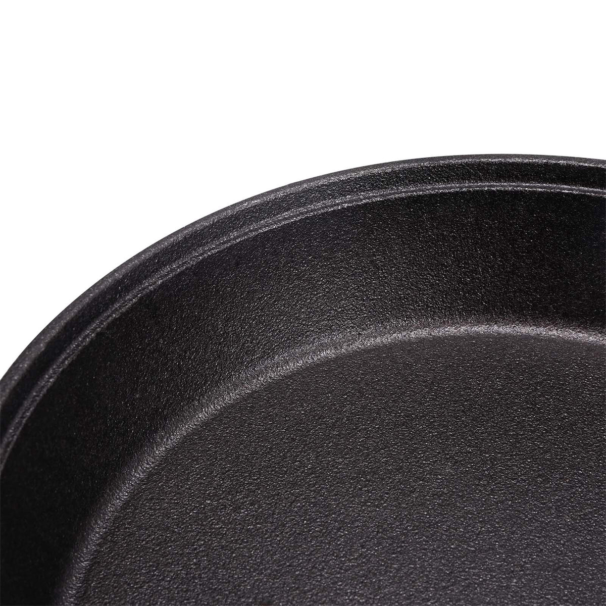 Deep Pre-Seasoned Cast Iron Skillet with Dual Handles