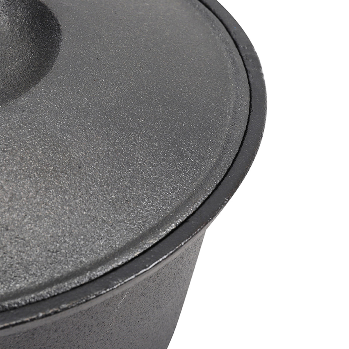 2.5L Pre-Seasoned Cast Iron Saucepan with Lid