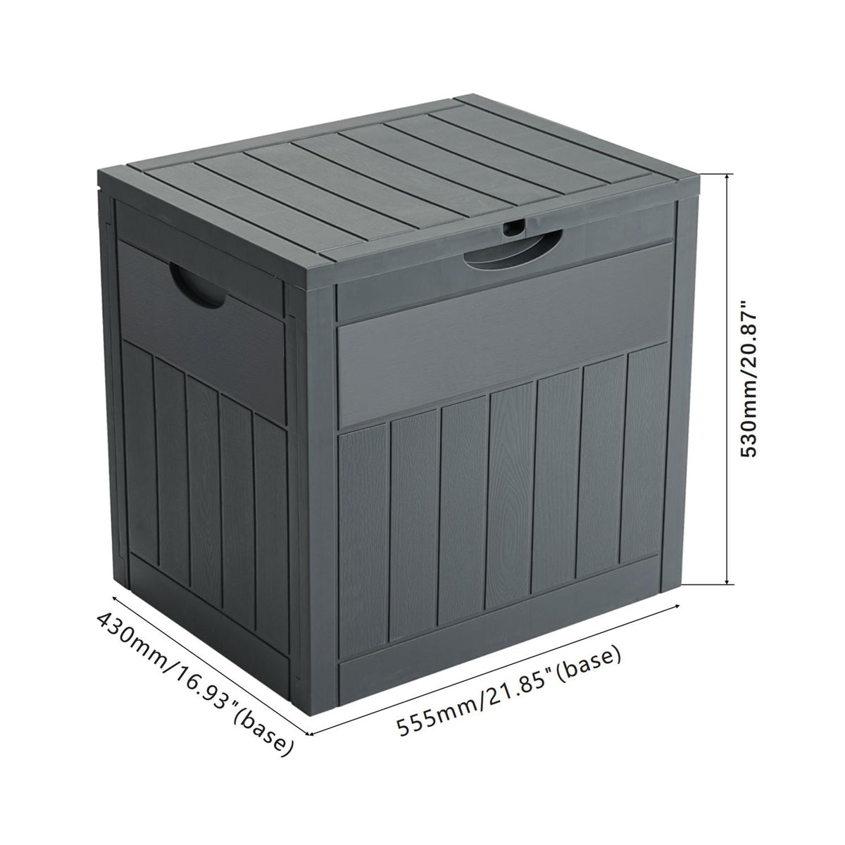 126L Waterproof Plastic Storage Box with a Padlock