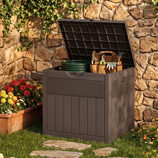 126L PP Garden Storage Box with Combination Padlock
