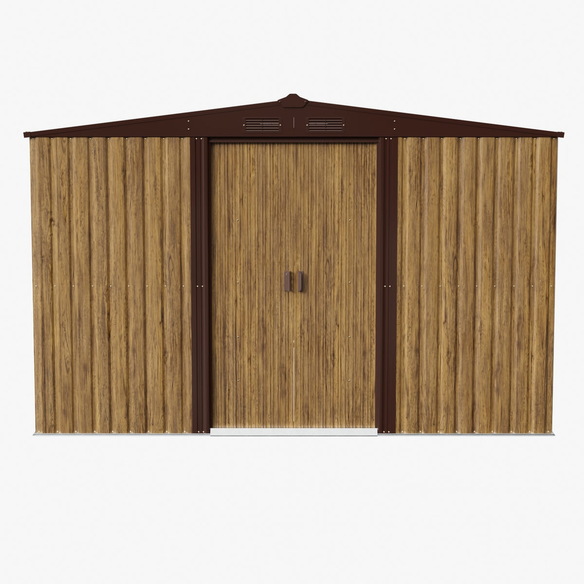 12x10 FT Large Metal Garden Tool Storage Shed