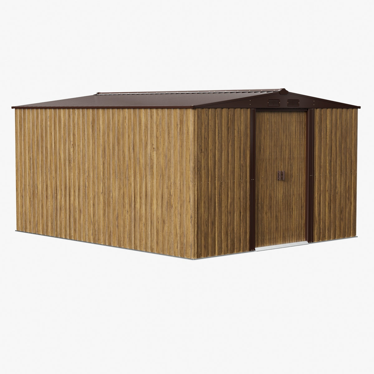 12x10 FT Large Metal Garden Tool Storage Shed
