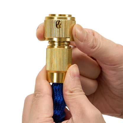 Expandable Garden Hose with Solid Brass Fittings