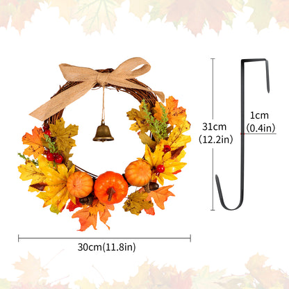 Decorative Wreath with 2m Copper Wire Lights