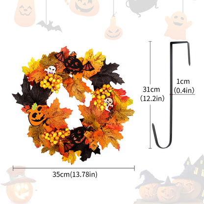 Decorative Wreath with 2m Copper Wire Lights