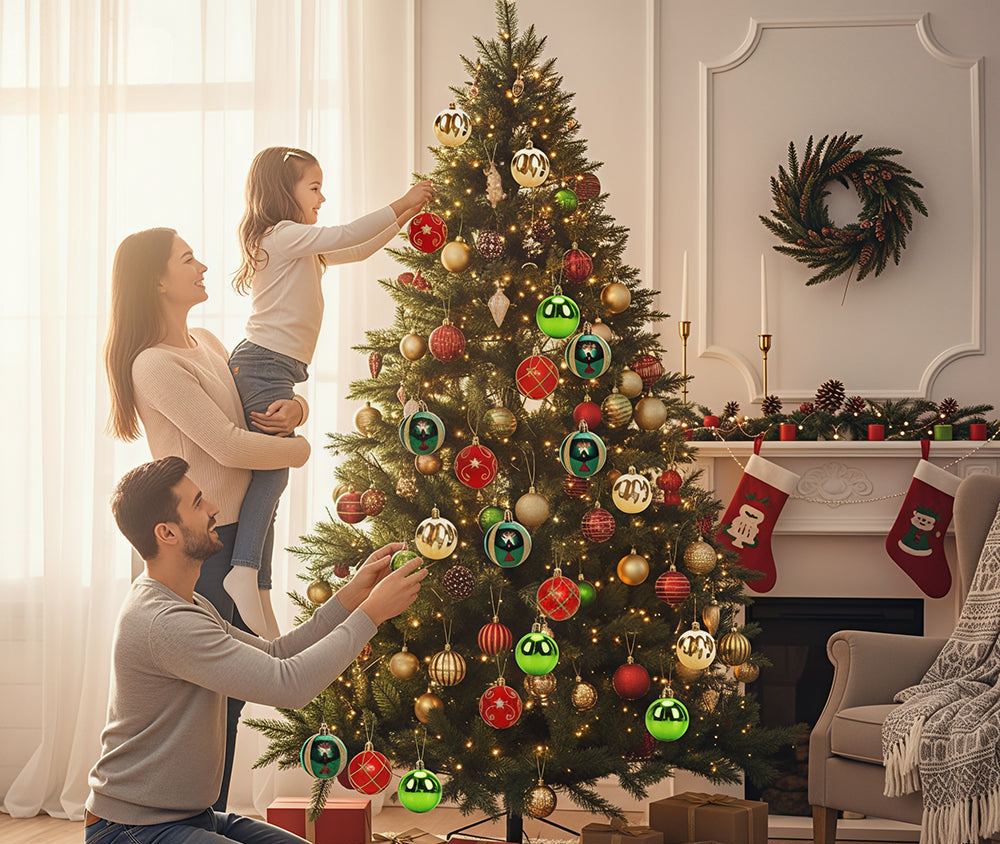 30-Piece Christmas Ornaments for Christmas Tree Decorations