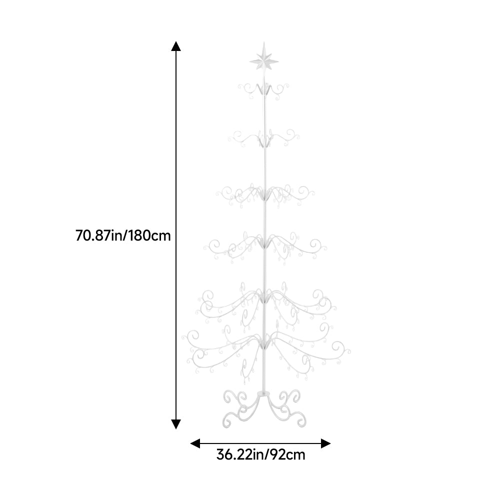 90cm Christmas & Holiday Ornament Display Stand with Star Top