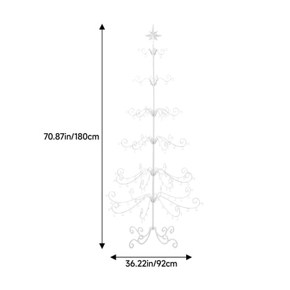 90cm Christmas & Holiday Ornament Display Stand with Star Top