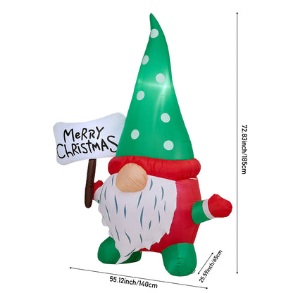 185cm Christmas Inflatable with LED Lights