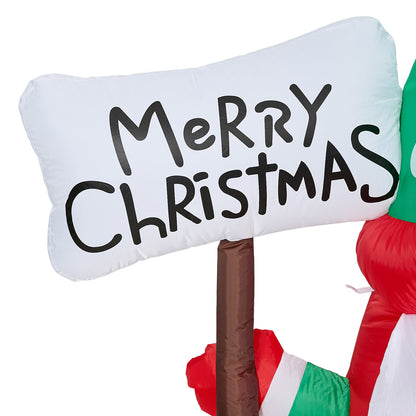 185cm Christmas Inflatable with LED Lights