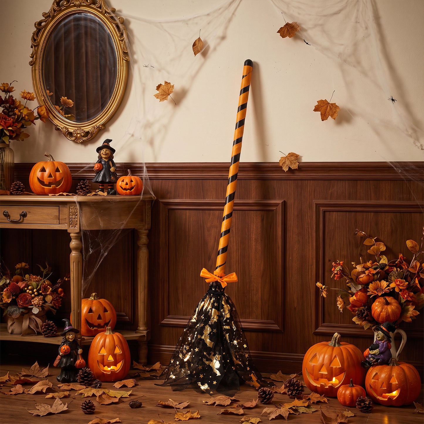 Halloween Witch Broom