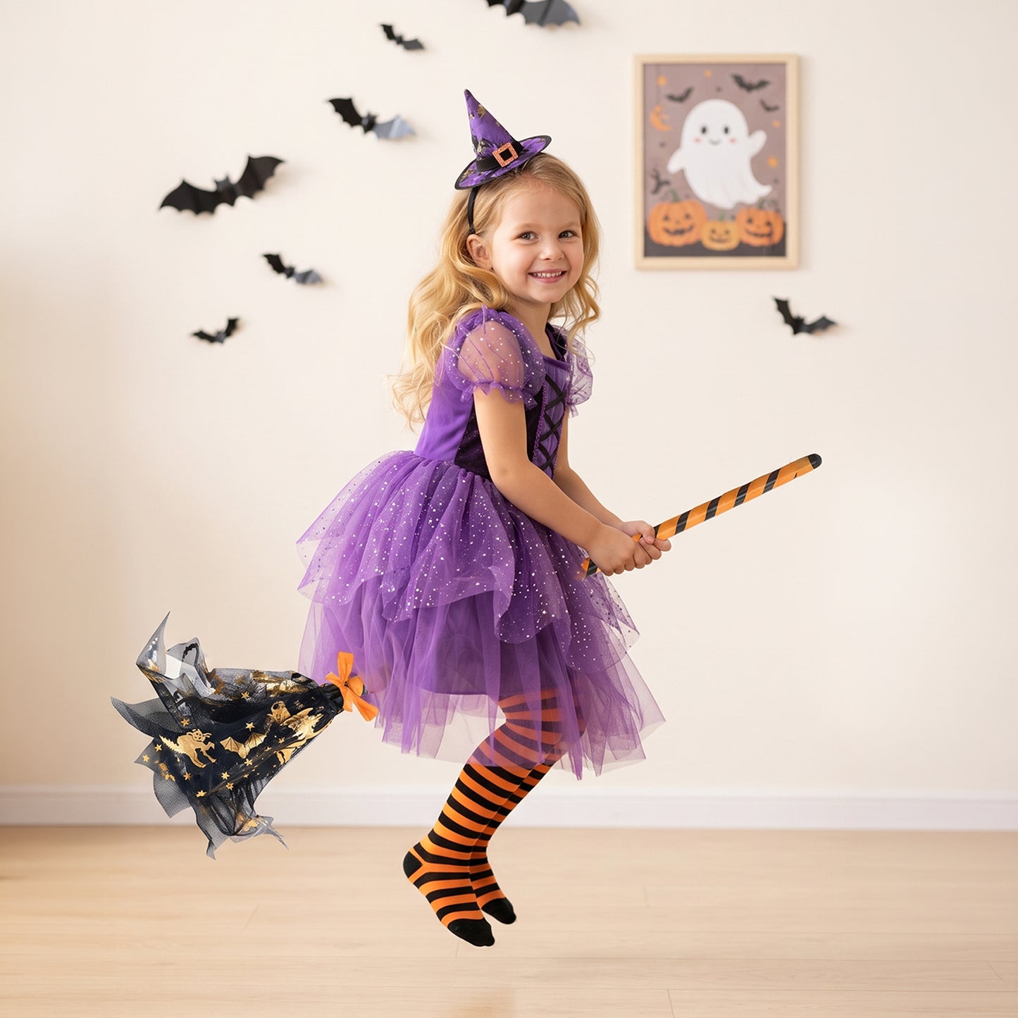 Halloween Witch Broom