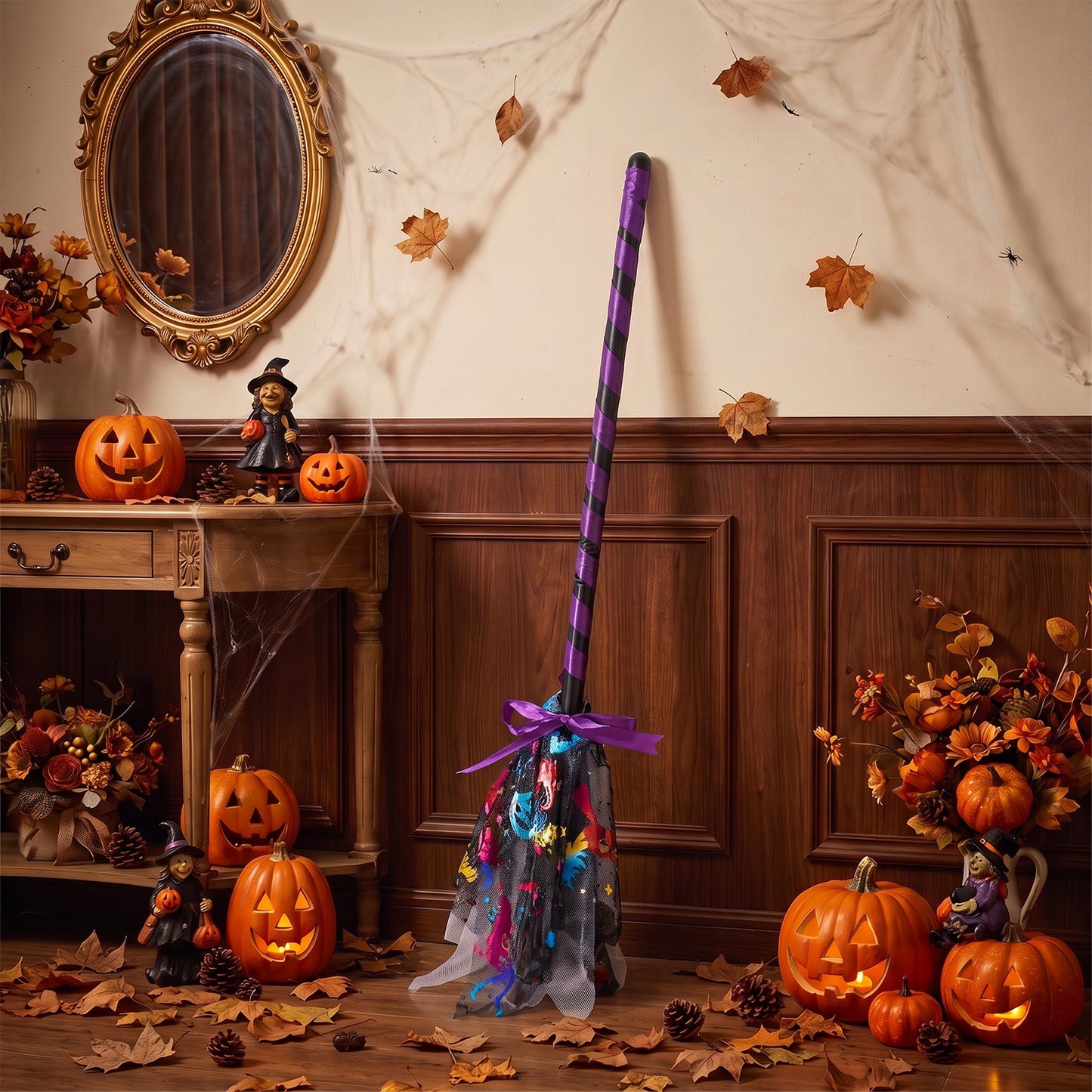 Halloween Witch Broom