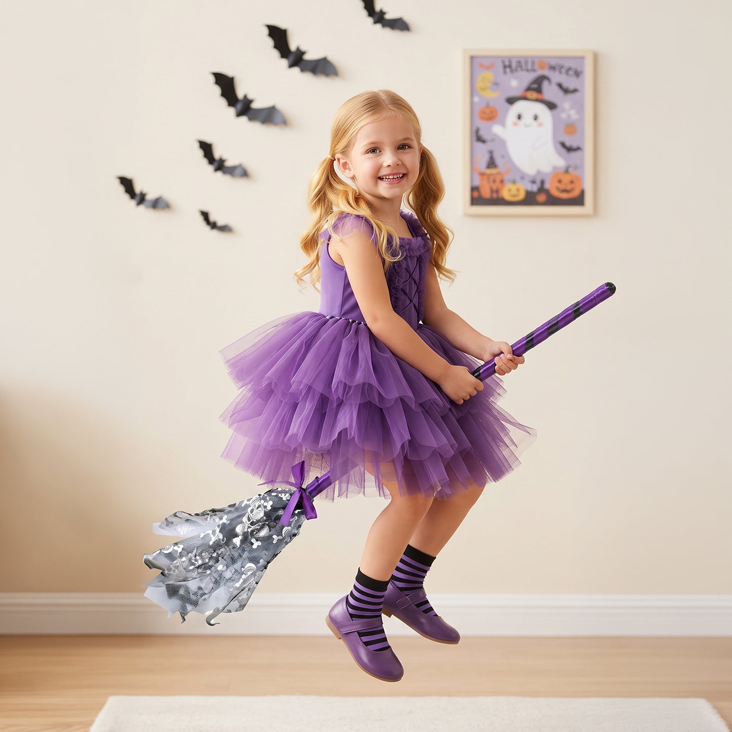 Halloween Witch Broom