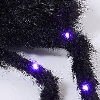 Giant Halloween Spider Decoration with 7m Web