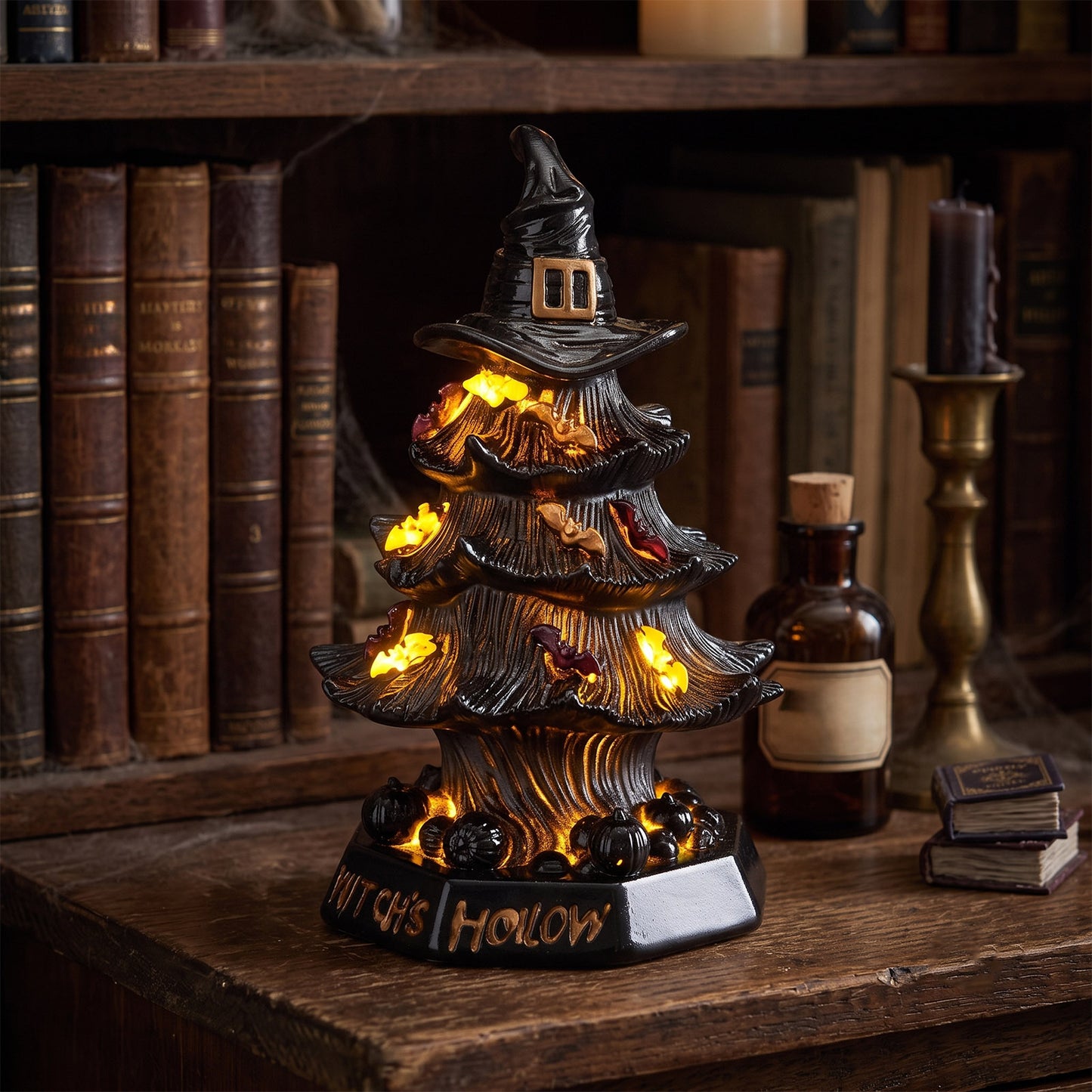 Resin Halloween Night Light