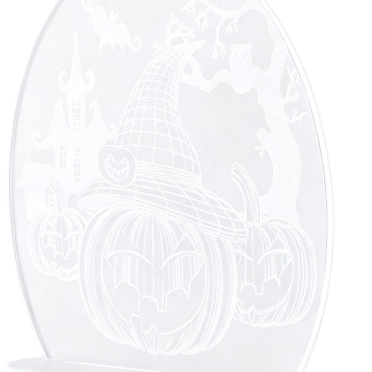 3D Halloween Acrylic Light-Up Decoration