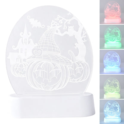 3D Halloween Acrylic Light-Up Decoration