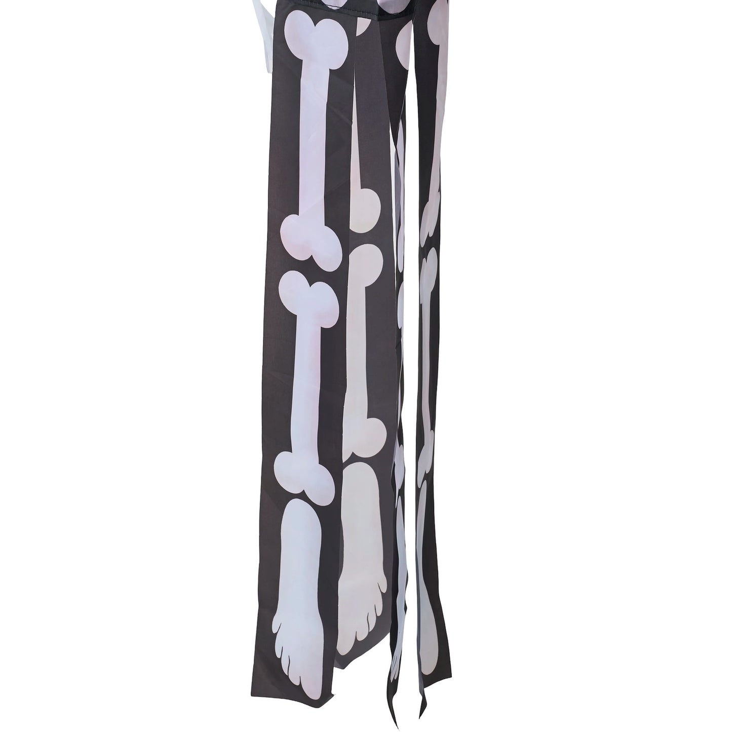 2 PCS Halloween Skeleton Windsocks with Led Lights