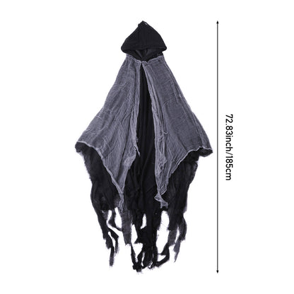 Halloween Costume Cosplay Skeleton Cloak