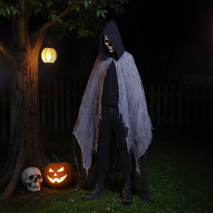 Halloween Costume Cosplay Skeleton Cloak