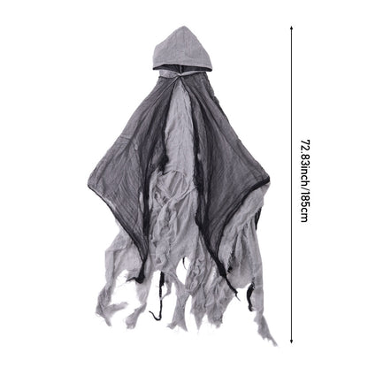 Halloween Costume Cosplay Skeleton Cloak