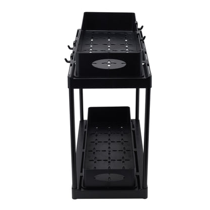 2-Tier Under Sink Pull Out Storage Organizer