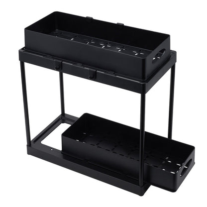 2-Tier Under Sink Pull Out Storage Organizer