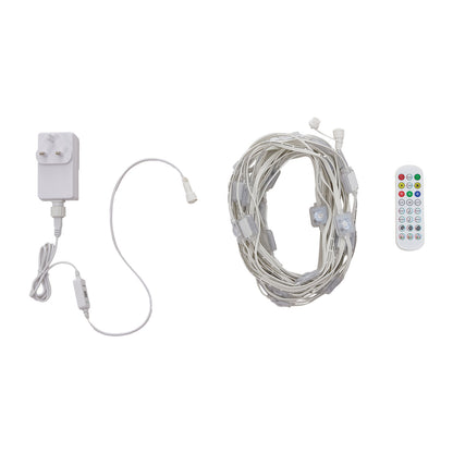 98ft Waterproof Permanent Outdoor Eaves Lights with APP/Remote Control