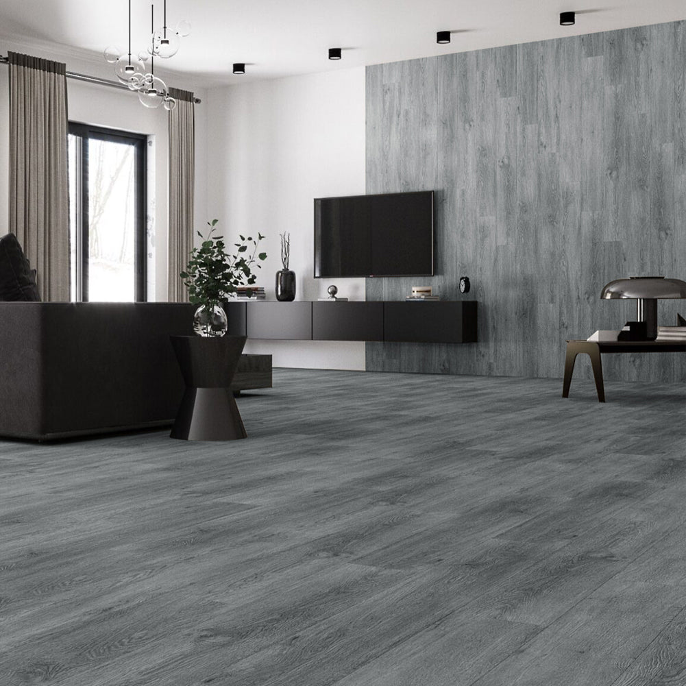 Rustic Lifelike Wood Grain Self-adhesive PVC Flooring