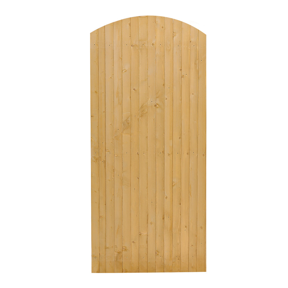 Semi Braced Arch Top Wooden Garden Gate