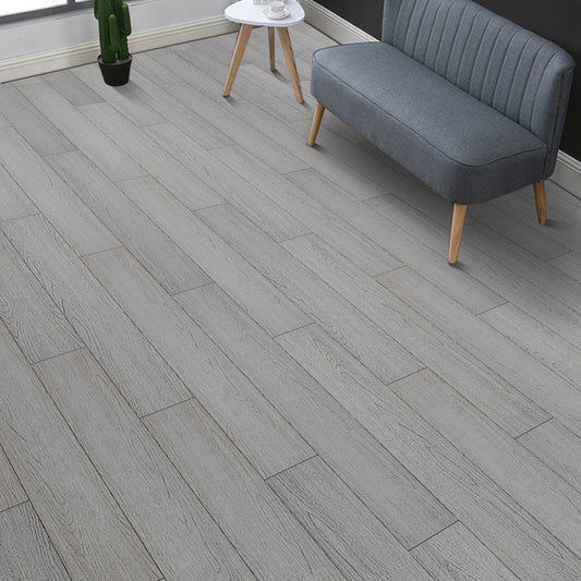 Rustic Style Wood Plank PVC Flooring Set of 36